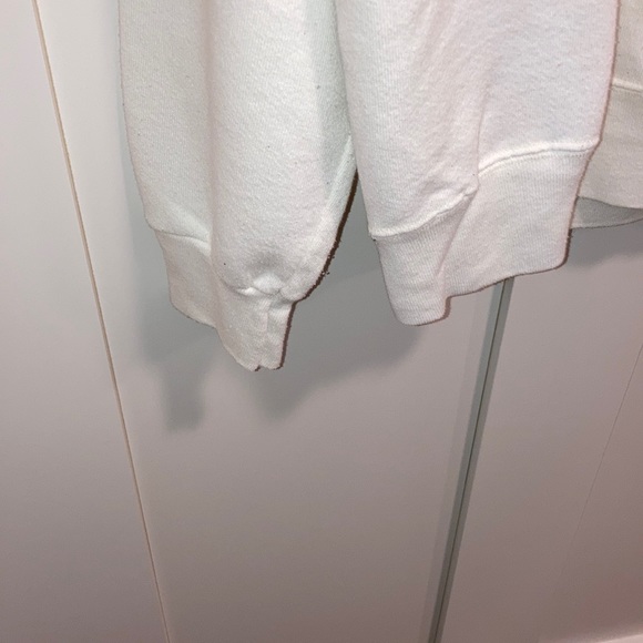 Women’s white logo sweatshirt. - Picture 4 of 5
